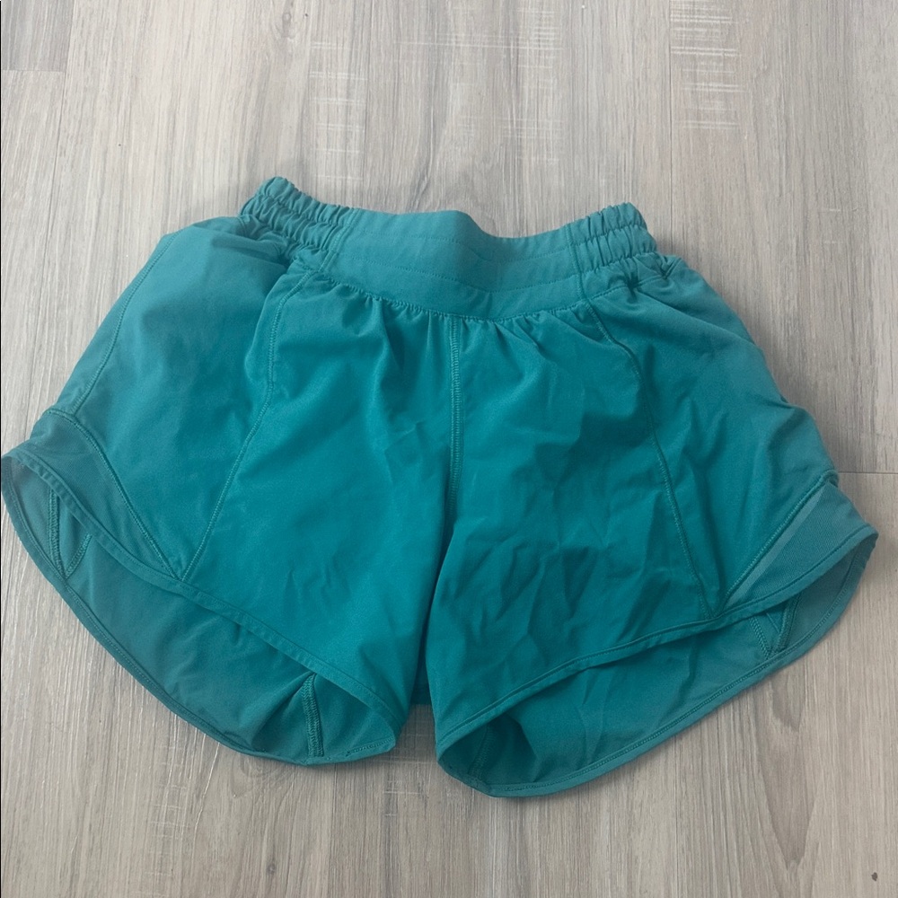 Teal Women's Lululemon Shorts